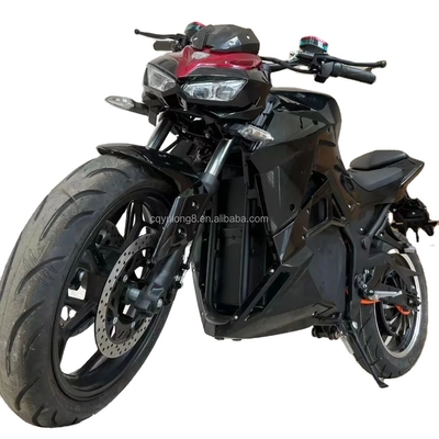 Scheibenbremssystem Hochgeschwindigkeit 10000w Lithiumbatterie Rennmotorrad