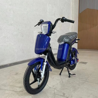 Straßenbikes 500W 48V Bürstenlose Moto Elektromotorrad Erwachsener Elektroroller Fahrrad