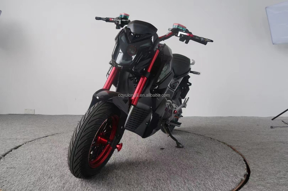 Maximale Lastkapazität von 150 kg 72V Hochgeschwindigkeitsbatteriepack Elektromotorrad für Erwachsene