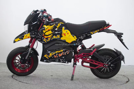60-80 Km/h Höchstgeschwindigkeit Elektromotorrad Moped Roller mit Lithium-Batterie-Design