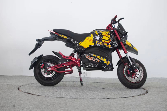 60-80 Km/h Höchstgeschwindigkeit Elektromotorrad Moped Roller mit Lithium-Batterie-Design