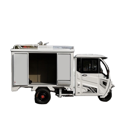 60V 1800W vollständig geschlossenes elektrisches Dreirad-Express-Lkw mit mehreren Farboptionen