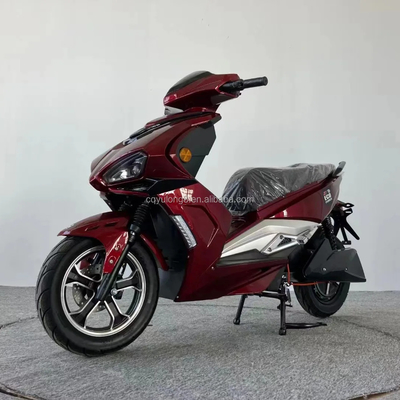 Leistungsstarker 1500W/2000W Motor Elektromotorrad mit Doppelscheibenbremse und 12 Zoll Reifen