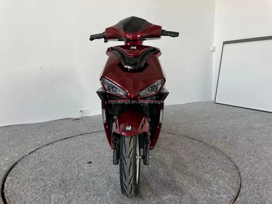 Leistungsstarker 1500W/2000W Motor Elektromotorrad mit Doppelscheibenbremse und 12 Zoll Reifen