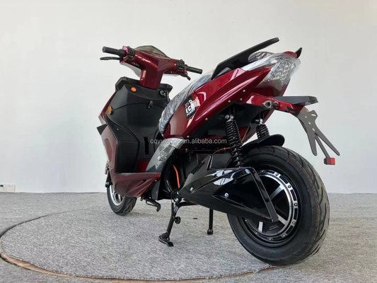 Leistungsstarker 1500W/2000W Motor Elektromotorrad mit Doppelscheibenbremse und 12 Zoll Reifen