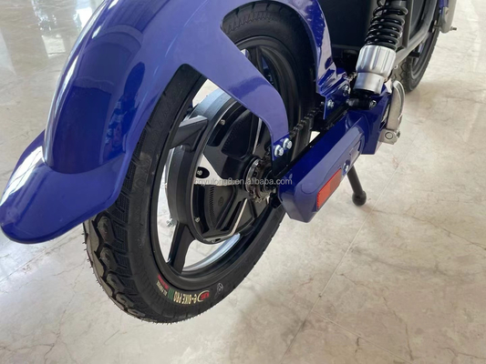 Straßenbikes 500W 48V Bürstenlose Moto Elektromotorrad Erwachsener Elektroroller Fahrrad