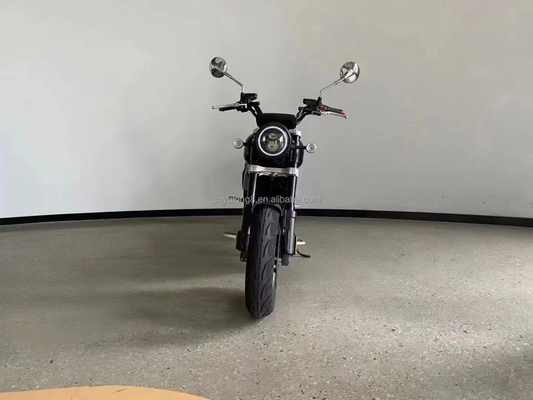 Elektro-Motorrad Lieferung mit Scheibenbremse und LCD-Display 5000W austauschbare Batterie