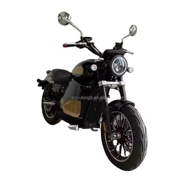 Off-Road Elektrofahrrad 5000W Retro Elektromotorrad mit Scheibenbremse und 10 Zoll Reifen