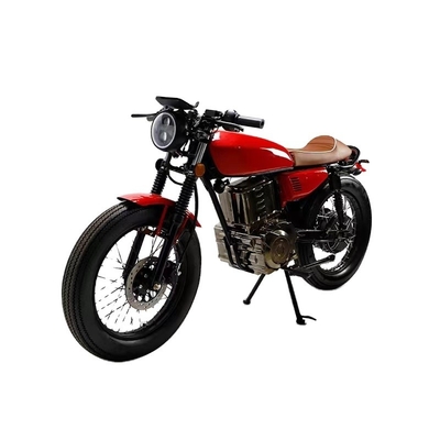 Retro-Elektromotorräder für Straßenfahrt 10 Zoll Reifen 6-8 Stunden Ladezeit
