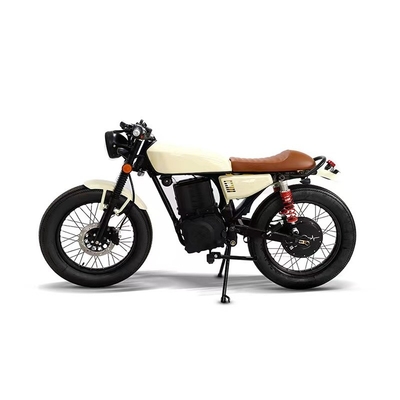 Retro-Elektromotorräder für Straßenfahrt 10 Zoll Reifen 6-8 Stunden Ladezeit