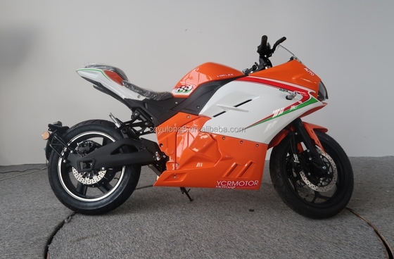 Rennmotorräder 72V 10000W Höchstgeschwindigkeit 120km/h DKD Elektromotorrad für Abenteuer