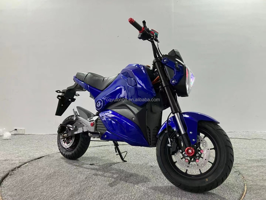 20a Lithiumbatterie 1500w 12 Zoll 72v Elektromotorrad für Erwachsene Langstreckenrennen