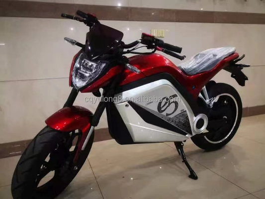 3000W E5 Erwachsenen Elektromotorrad Sport Rennen EWG Moped Batterie Elektrizität Kraftstoff