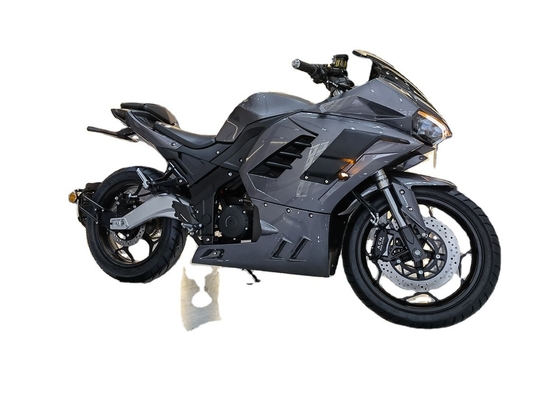 Kraftvolle 72V 3000W Mittelmotor Lithium Batterie Elektrische Rennmotorrad mit 12 Zoll Reifen