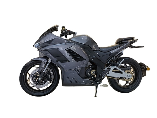 Kraftvolle 72V 3000W Mittelmotor Lithium Batterie Elektrische Rennmotorrad mit 12 Zoll Reifen
