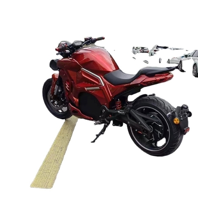 Individuelles 72v 3000W 5000W elektrisches Rennmotorrad mit Scheibenbremse und Wasserkühlung