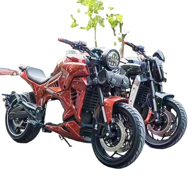 Individuelles 72v 3000W 5000W elektrisches Rennmotorrad mit Scheibenbremse und Wasserkühlung