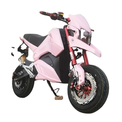 Elektrisch angetriebener Bürstenmotor Hochgeschwindigkeitsmotor für Erwachsene 2000w Motorrad mit Elektromotor