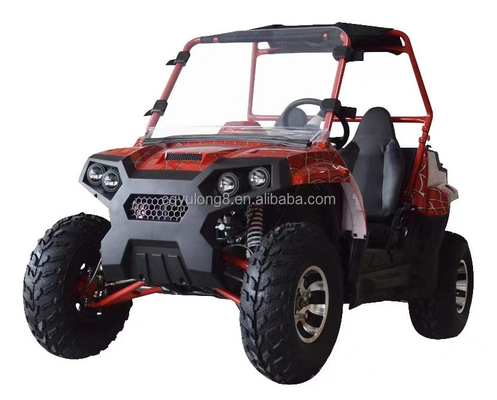 Ladezeit von 5-7h 2300mm*1300mm*900mm Genehmigter Motor 1500W 4x4 UTVs Seite an Seite