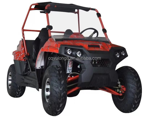 Ladezeit von 5-7h 2300mm*1300mm*900mm Genehmigter Motor 1500W 4x4 UTVs Seite an Seite